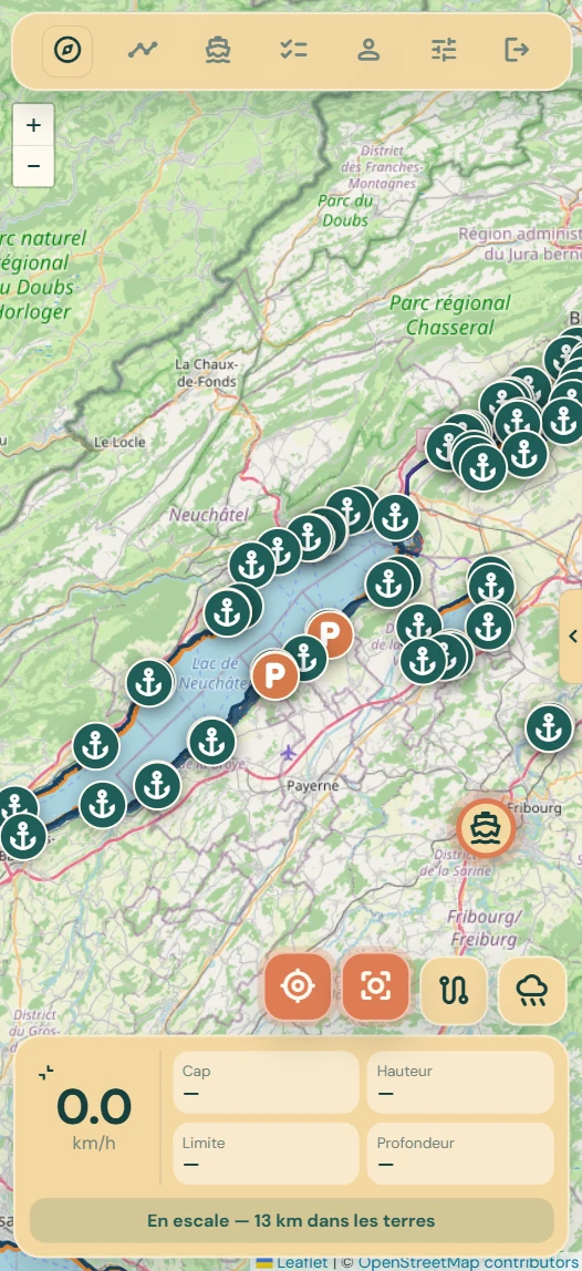 Navigation AUA
